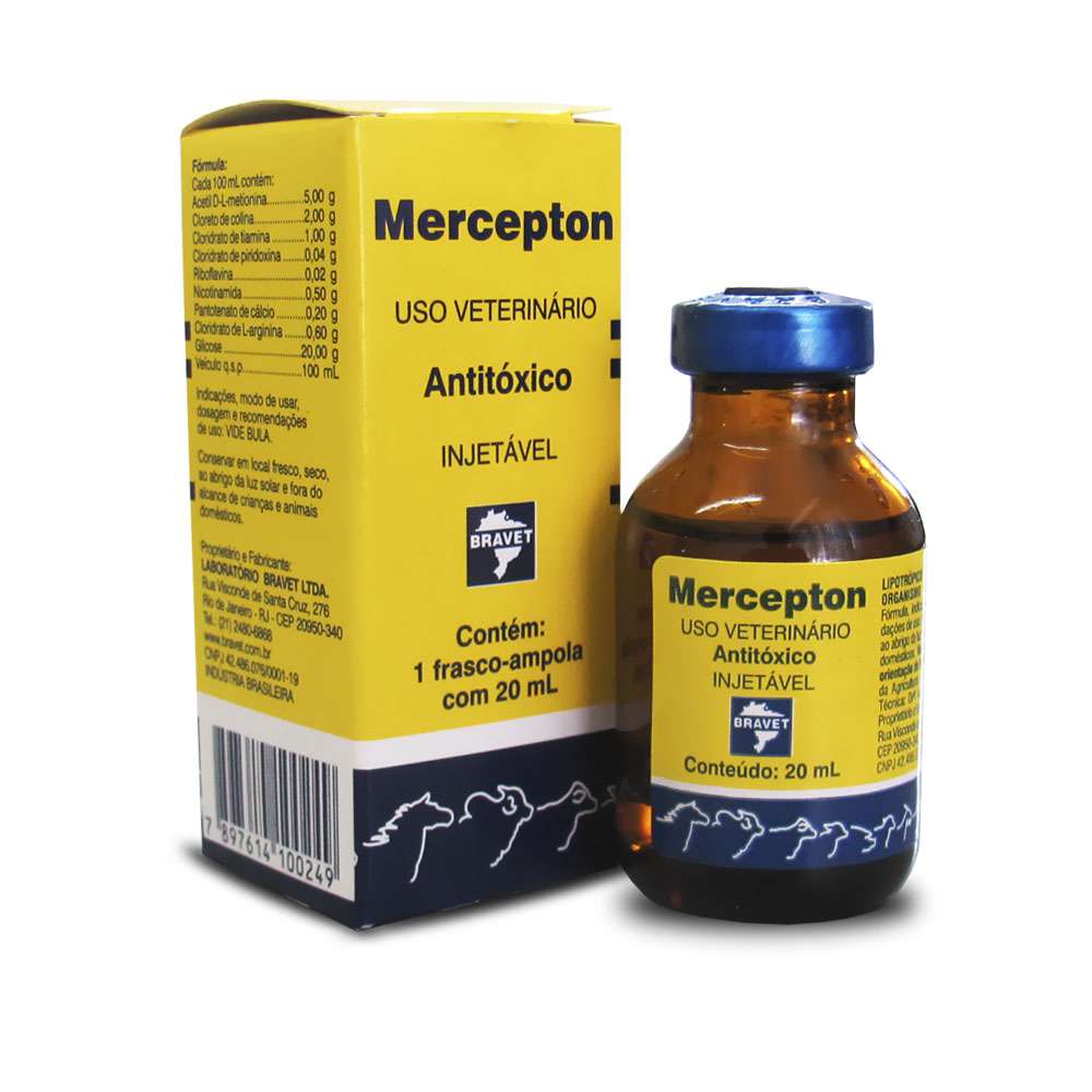 Mercepton Injetável - 20ml